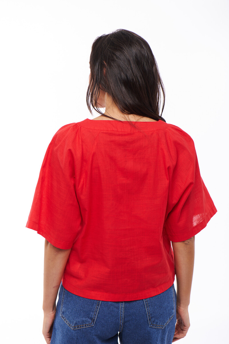 BLUSA INGRID ROJO