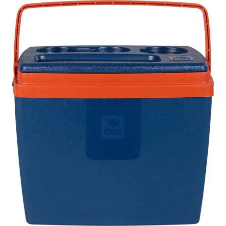 Conservadora Bel 18 Litros Heladerita Térmica Playa Azul-Naranja