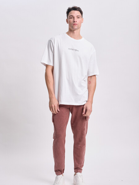 Pantalón deportivo cargo jogger Marrón