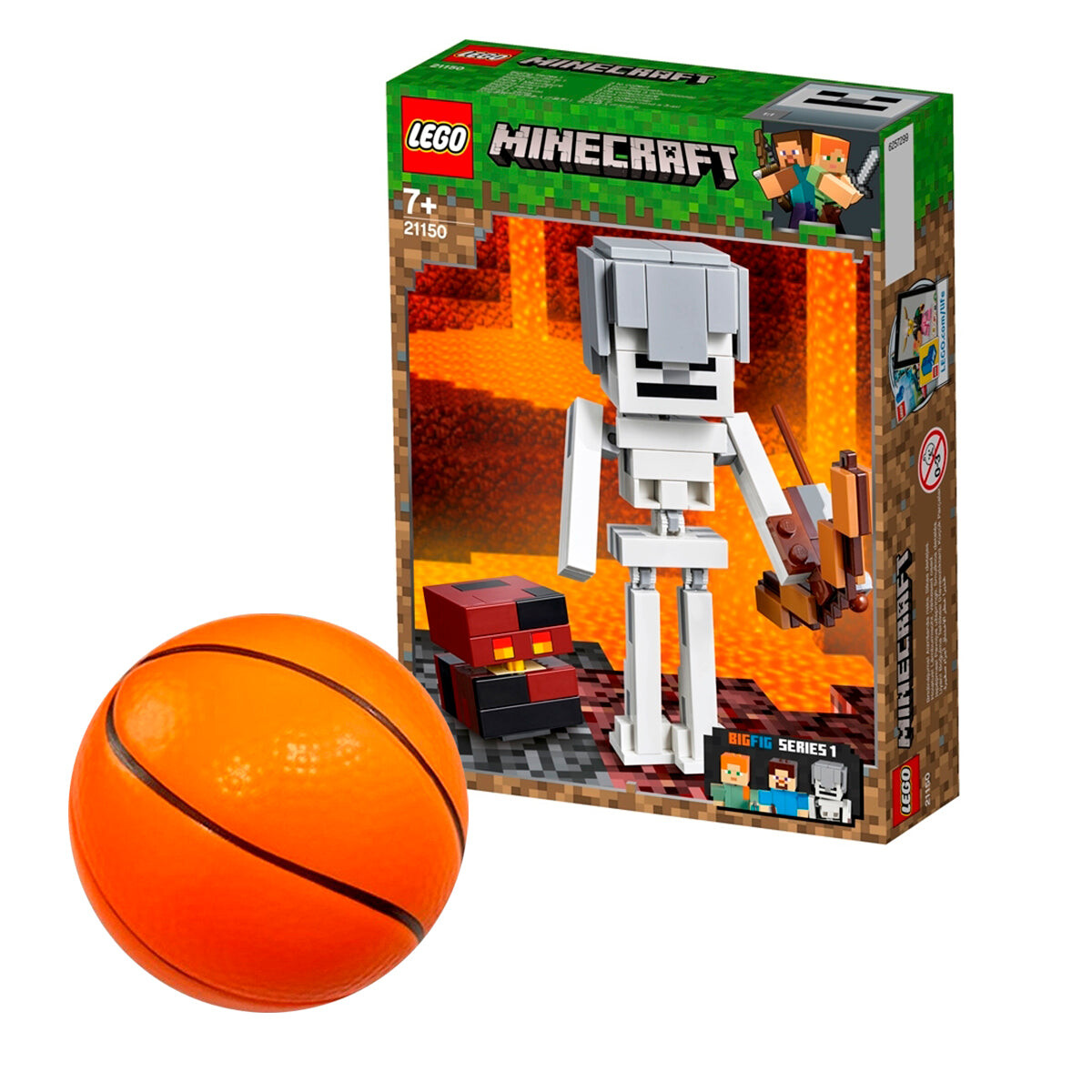 Lego Minecraft - Skeleton Bigfig - 21150 + Regalo 