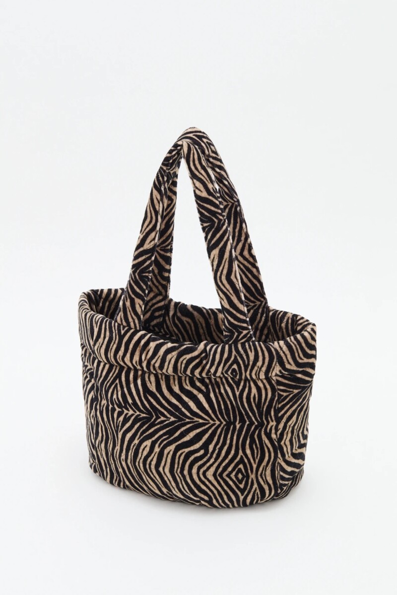 Cartera Mini Tote Zebra 