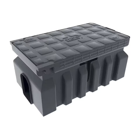 Nicho de OSE tapa entera Inplast 1/2" y 1"Aprobado Nicho De Ose Tapa Entera Inplast 1/2" Y 1"aprobado