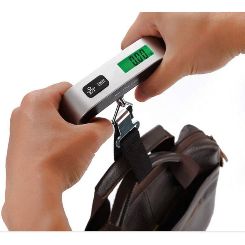 Balanza Digital De Viaje Para Valijas Equipaje Maleta 50kg Balanza Digital De Viaje Para Valijas Equipaje Maleta 50kg