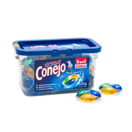 CAPSULAS PARA LAVARROPA CONEJO 3 EN 1 TUPPER X 30 UNIDADES 001
