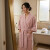 Bata Baño Dohler Velour 100% Algodón Talle P al XXG ROSA CLARO