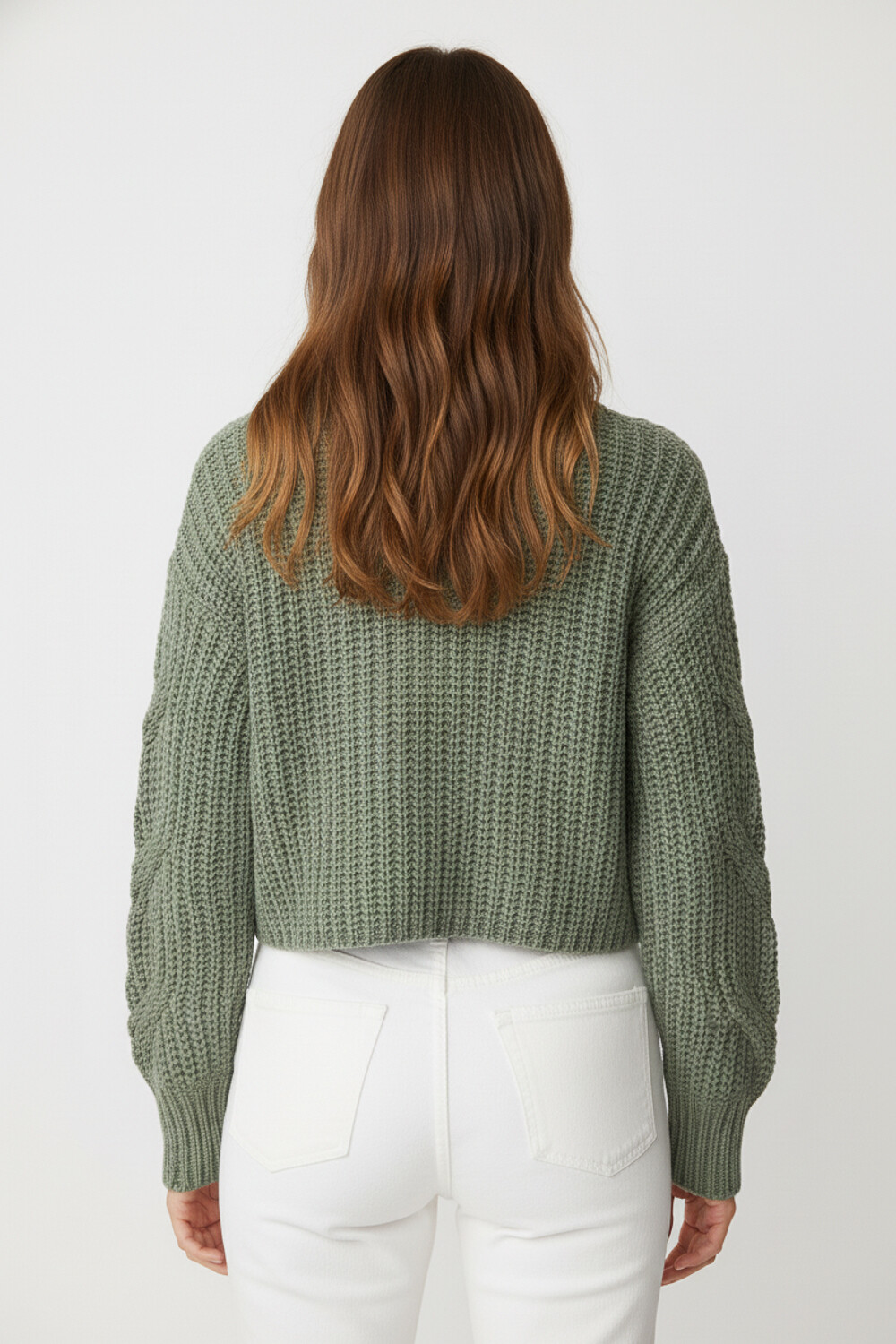 Sweater Cooma Verde Azulado