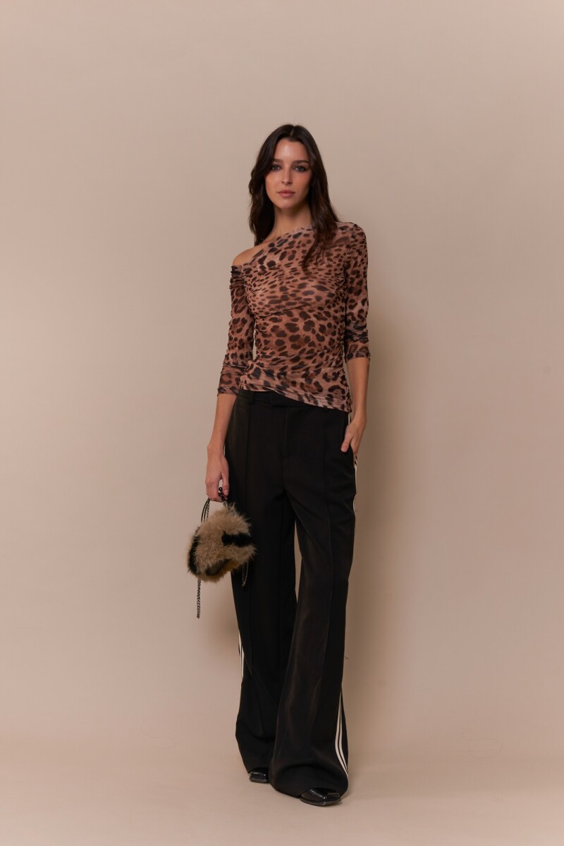 Remera Madin MARRON