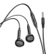 Auriculares Cableado Manos Libres Plug Jack Micrófono Color Negro