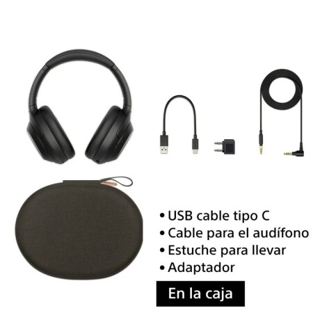 Auricular Sony Vincha BT Noise Canceling WH-1000XM4 Negro