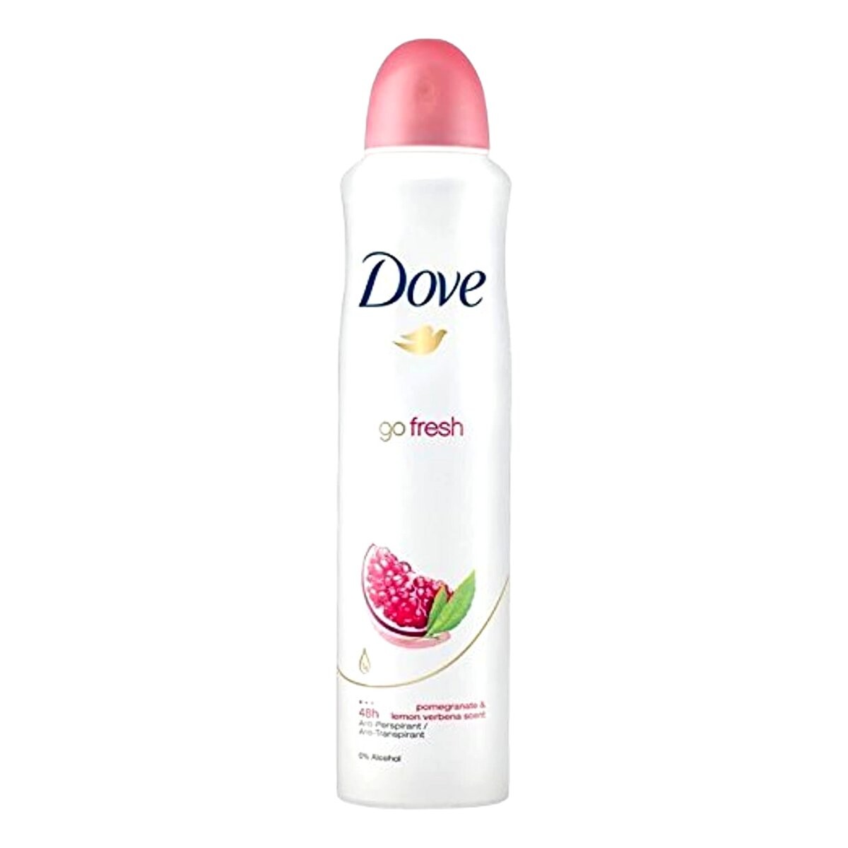 Desodorante en aerosol Dove 150ml Go Fresh Granada y Verbena 