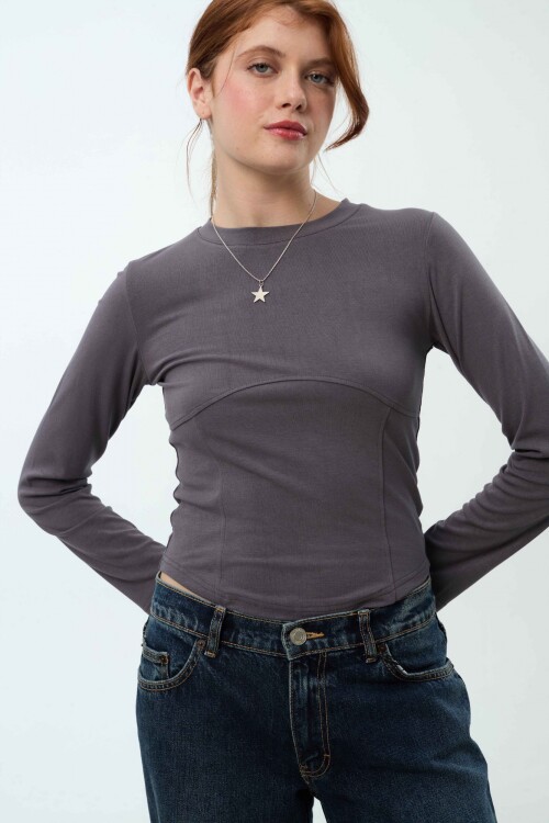 Remera Esme Gris