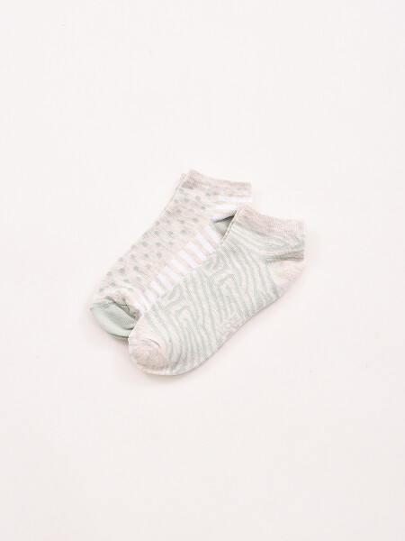 MEDIAS PACK X2 ESTAMPADO 3