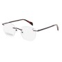 Lentes De Vista Chilli Beans Cuadrado De Titanio Marrón Oscuro/Marrón Oscuro