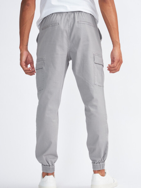 Pantalón cargo jogger Gris
