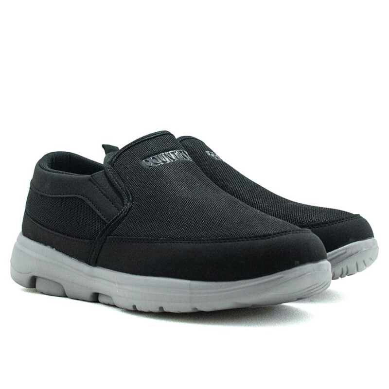 Championes Country Casual de Hombre - HY03M Negro