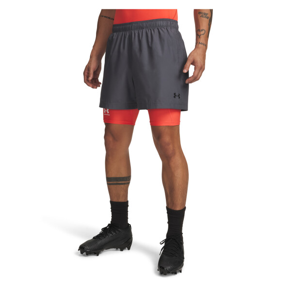SHORT UA Tech Woven 5in Short Hombre 6009712-025 Gris