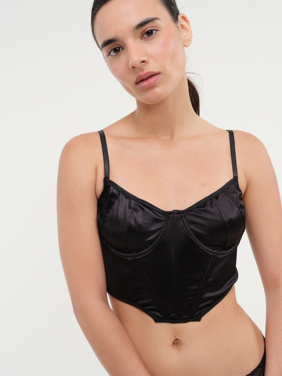 Corset Natalie - Negro 