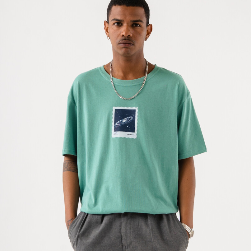 REMERA GALAXY VERDE REMERA GALAXY VERDE