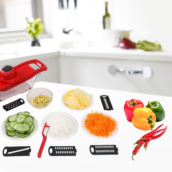 Mandolina Rallador Cortador Multiuso Papas Verduras Frutas Cocina Picador Rebanador Imback Mandolina Rallador Cortador Multiuso Papas Verduras Frutas Cocina Picador Rebanador Imback