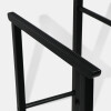 PERCHERO NEGRO 47X35.5X103CM Unica