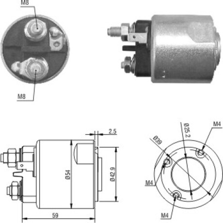 AUTOMATICO DE ARRANQUE RENAULT SOLENOIDE VALEO 12V MEGANE ZM AUTOMATICO DE ARRANQUE RENAULT SOLENOIDE VALEO 12V MEGANE ZM