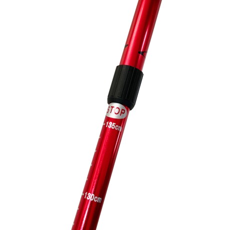 Baston de trekking Freedom of Walking - CAMPSOR Rojo