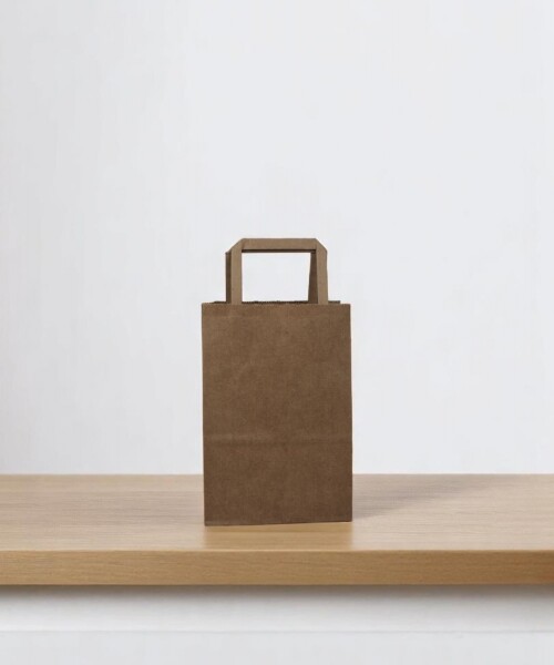 Bolsa lisa acuario 14x08x20 cm MADERA