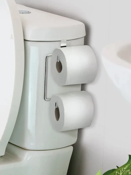 SOPORTE PARA PAPEL HIGIENICO PLATEADO