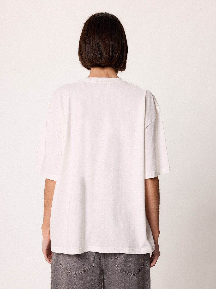 T-SHIRT M/C GAVIOTA DIXIE Blanco