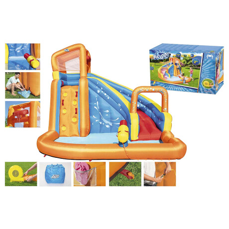 PISCINA INFLABLE INTERACTIVA C/COMPRESOR Y TOBOGAN BESTWAY 53301 PISCINA INFLABLE INTERACTIVA C/COMPRESOR Y TOBOGAN BESTWAY 53301