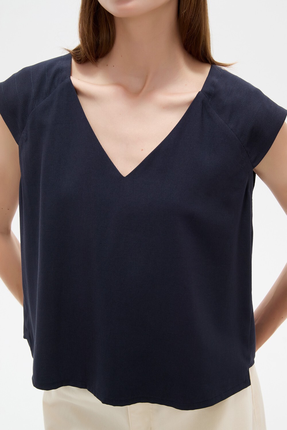 Blusa Zunel Azul Noche