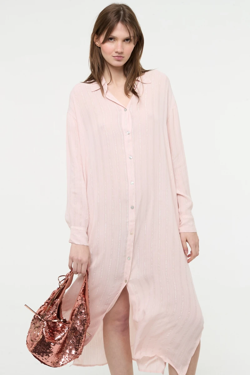 CAMISA LARGA Rosa
