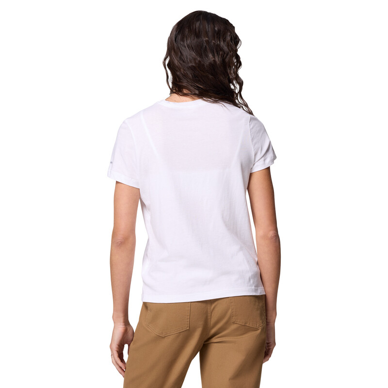 Remera Ruby Springs Mujer White, Get Hiked