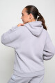 Canguro umbro con capucha. Gris