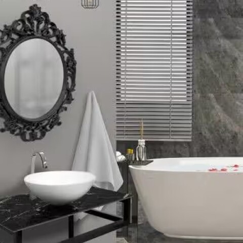 Espejo Provençal Helena negro Espejo Provençal Helena Negro