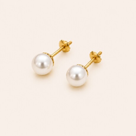 Caravanas Perlas de Cultivo - Oro 18k Caravanas Perlas de Cultivo - Oro 18k