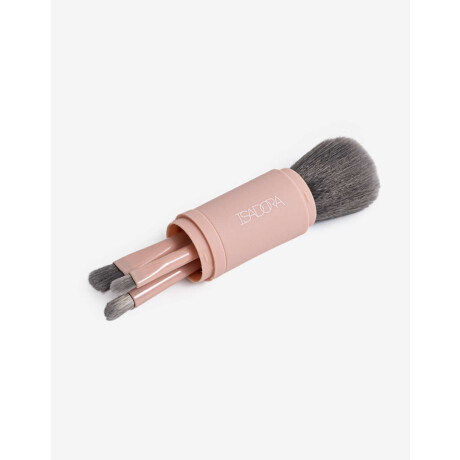 Brocha De Maquillaje Multifunción Rosa Oscuro