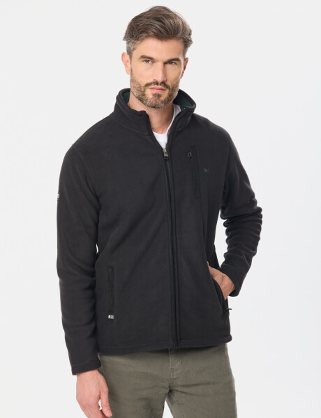 CAMPERA POLAR DE ABRIGO Negro