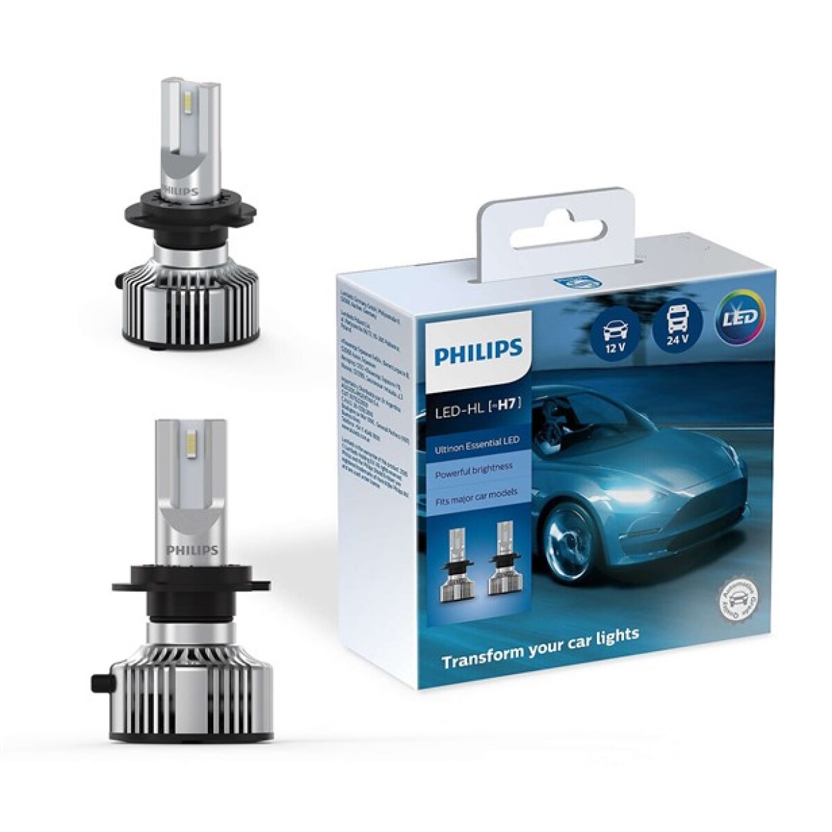 LAMPARA - LED H7 12-24V 1500HRS 1500LM ULTINON ESSENTIALS PHILIPS 
