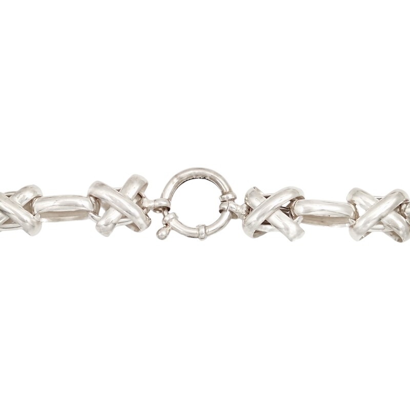 Cadena Cruces-Plata 925-Sin Piedra-CD3225 sinpiedra