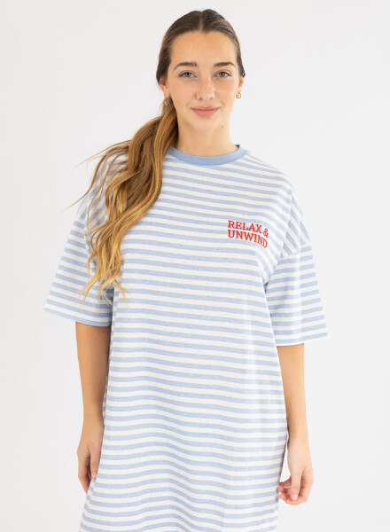 Camison stripes relax Rayas/escoces