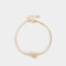 Pulseras Flexibles De inicial Pulsera Flexible De Inicial "g" - Dorado
