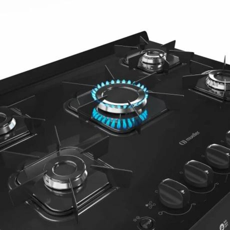 COCINA 5H A GAS HAMBURGO NEGRO COCINA 5H A GAS HAMBURGO NEGRO