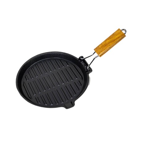 Plancha grill en hierro 24cm Selecta Negro