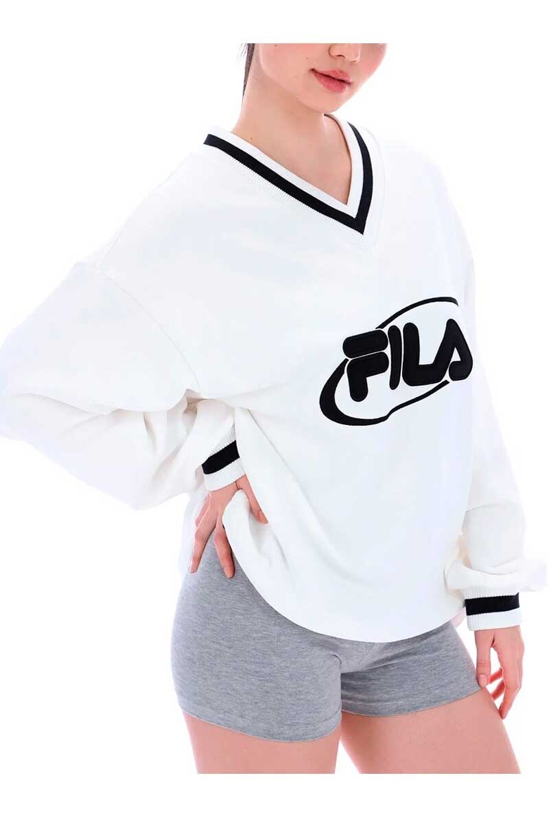 BUZO FILA ESTILO KOREANO Blanco