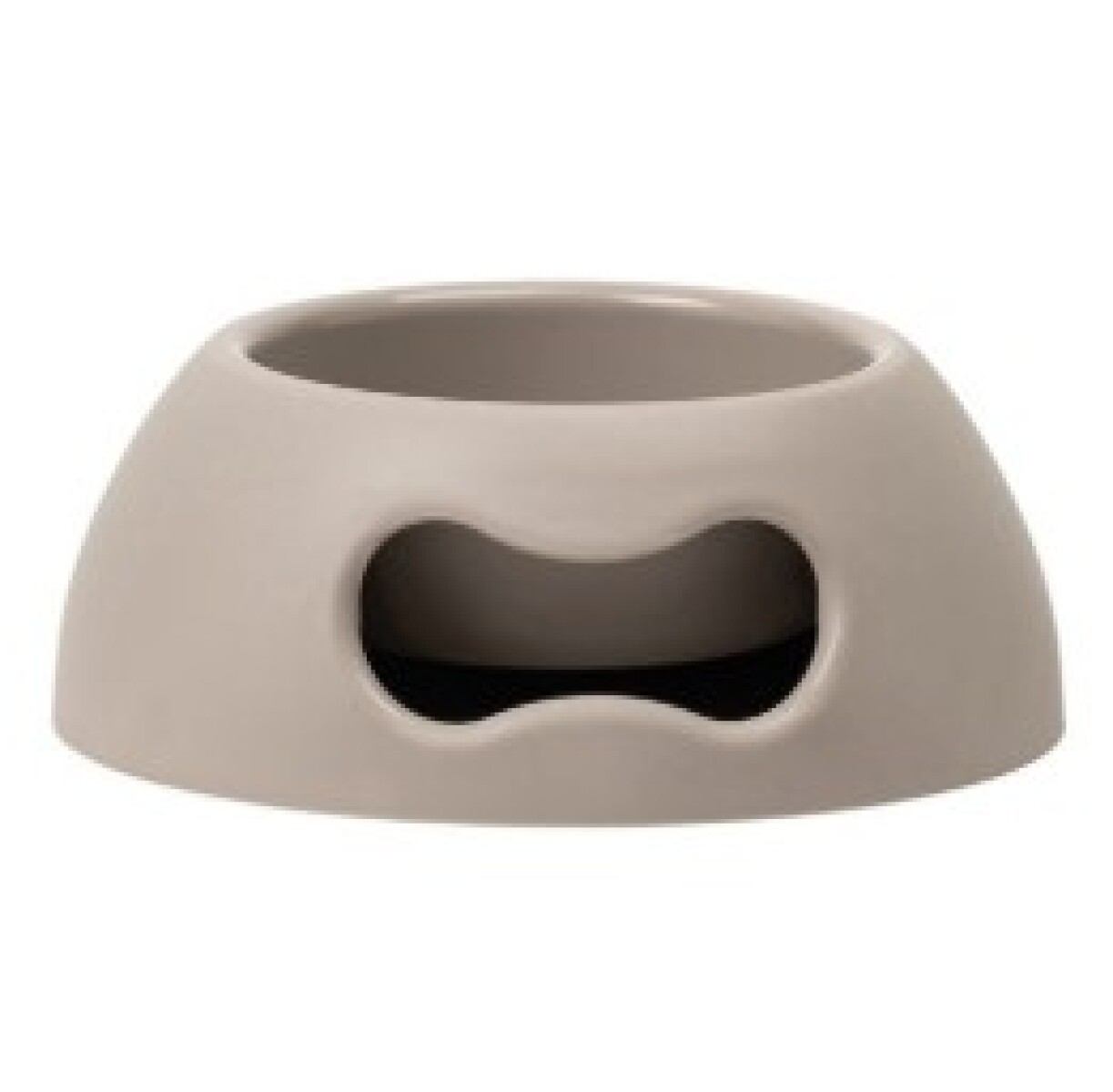 COMEDERO PAPPY GRANDE 30CM DIM. GRIS CLARO 