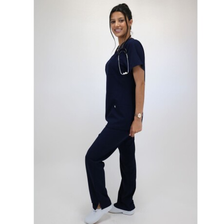Set Médico Elastizado dama ARGON Azul Marino