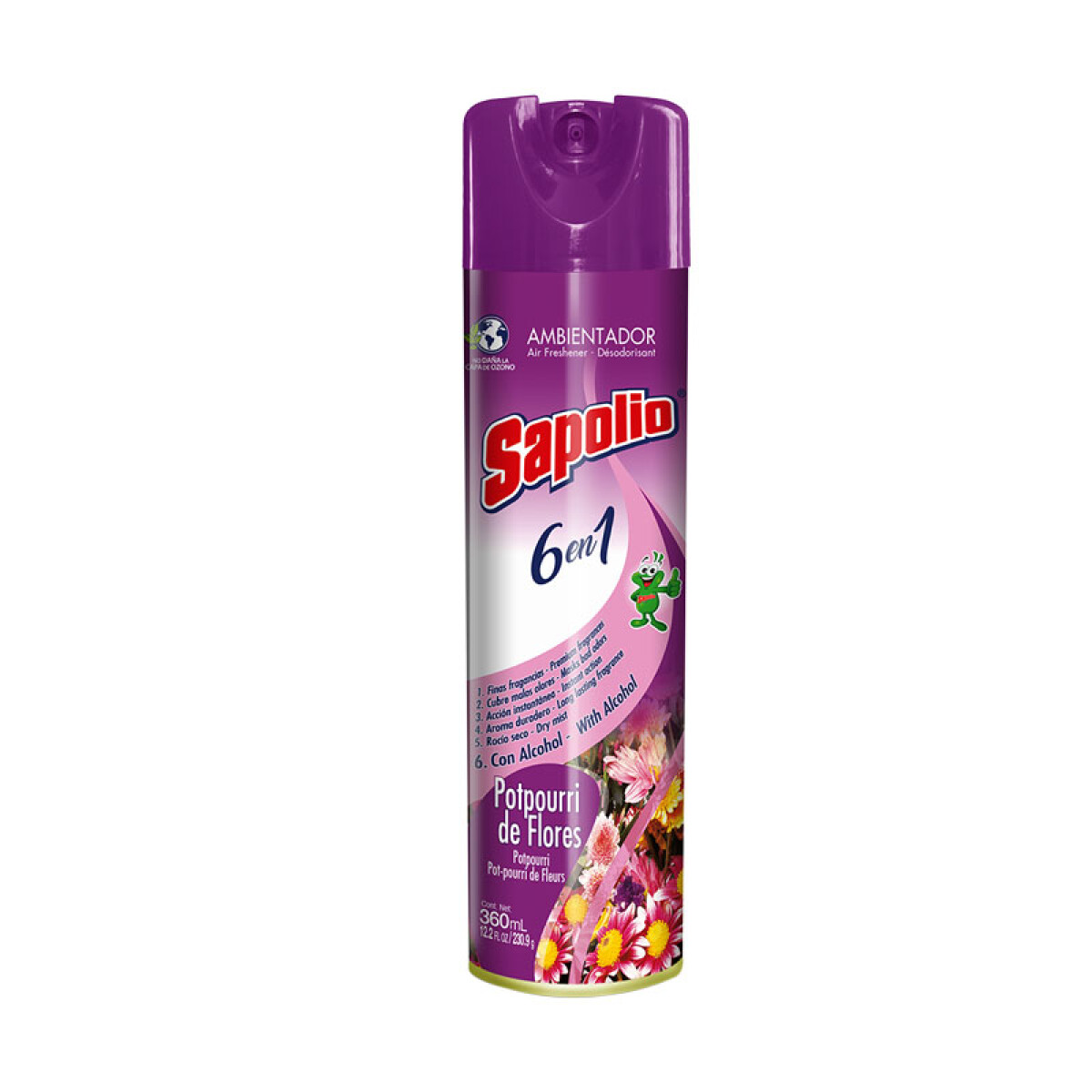 Desodorante de Ambiente SAPOLIO 360ml - Potpourri 