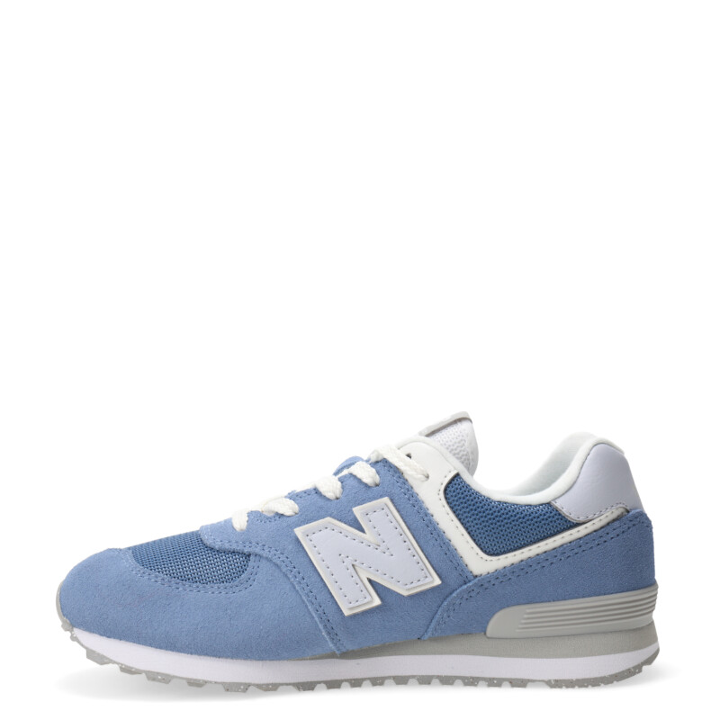 Championes de Niños New Balance 574 Azul - Blanco - Gris