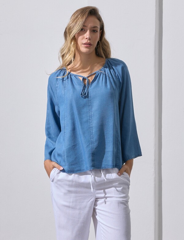 Blusa Lyocell Cordel JEAN